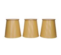 KitchenCraft Set of 3 Tea Coffee Sugar Kitchen Storage Canisters Jars Bamboo Lid