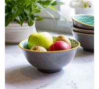 KitchenCraft Set Of 4 Ceramic Bowls in Red Kitchencraft Red