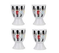 KitchenCraft Set Of 4 Egg Cups Soldiers