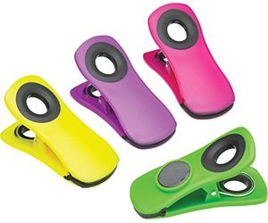 KitchenCraft Set of 4 Magnetic Memo Clips