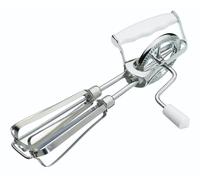 KitchenCraft Side Handled Rotary Whisk in Silver Kitchencraft Silver