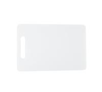 KitchenCraft Medium Non-Toxic Plastic Chopping Board, 3 x 2 cm (12" x 8") - White