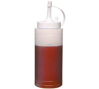 KitchenCraft Squeezy Sauce Bottle, BPA Plastic, 225 ml, White