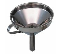 KitchenCraft Stainless Steel Kitchen Filter Funnel, 13 cm (5"), Silver