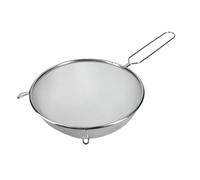 KitchenCraft Stainless Steel 25cm Round Sieve in Metallics Kitchencraft Metallics
