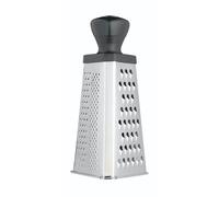 KitchenCraft Large Stainless Steel Triangular Box Grater, 26 cm (10"), Silver