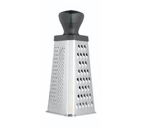 KitchenCraft Stainless Steel 26cm Triangular Box Grater - Silver - Stainless Steel - Grater
