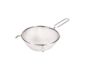 KitchenCraft Stainless Steel 2cm Round Sieve with Fine-woven Sturdy Mesh