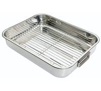 KitchenCraft Stainless Steel 43cm x 31cm Roasting Pan