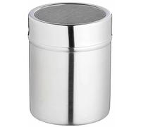 KitchenCraft Stainless Steel Fine-Mesh Flour Sifter / Icing Sugar Shaker, 9.1 x 7.3cm, Silver