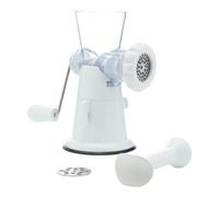 KitchenCraft Stainless Steel and Plastic White Mincer With Suction Clamp