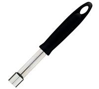 KitchenCraft Stainless Steel Apple Corer with Nylon Handle, 25 cm (10"), Silver/Black