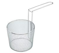 KitchenCraft Stainless Steel Blanching Basket, 16 cm (6½") in Diameter and 14 cm (5½") deep, Dishwasher Safe, Silver