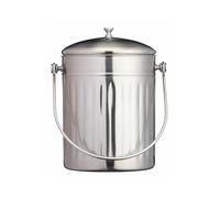 KitchenCraft Stainless Steel Compost Bin
