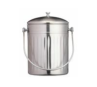 KitchenCraft Stainless Steel Compost Bin