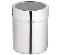 KitchenCraft Stainless Steel Fine Mesh Shaker and Lid - Silver - Stainless Steel - Cake Decorating