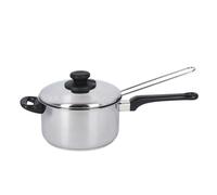 KitchenCraft Stainless Steel Large Chip Fryer and Basket - Silver - Stainless Steel - Frying Basket