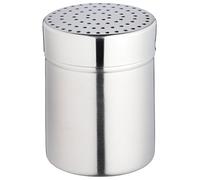 KitchenCraft Stainless Steel Medium-Hole Flour Dredger/Icing Sugar Shaker, Silver