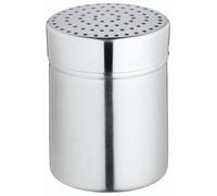 KitchenCraft Stainless Steel Medium Hole Shaker and Lid - Silver - Stainless Steel - Cake Decorating