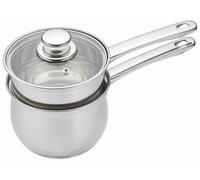 KitchenCraft Stainless Steel Porringer - Silver - Stainless Steel