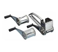 Kitchen Craft Rotary Slicer Shredder Grater With Three Interchangable Drums