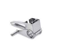 KitchenCraft Stainless Steel Rotary Grater With Three Drums in Metallics Kitchencraft Metallics