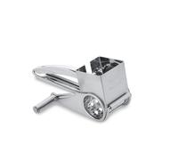 KitchenCraft Stainless Steel Rotary Grater With Three Drums - Silver - Stainless Steel - Grater