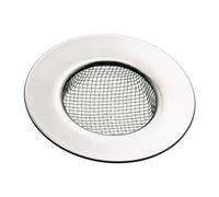 KitchenCraft KCSINK Mesh Sink Strainer / Shower Drain Hair Catcher, Stainless Steel, 7.5 cm, Silver