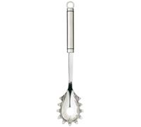 KitchenCraft Stainless Steel Spaghetti Spoon Server with Teeth for Easy Stir