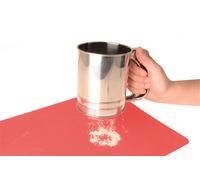 KitchenCraft Stainless Steel Trigger Action Flour Sifter Ideal for 1-handed use