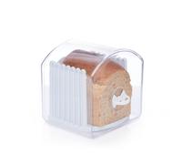KitchenCraft Stay-Fresh Acrylic Breadkeeper BPA-Free Expandable with slicer