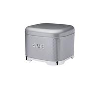 KitchenCraft Steel Bakeware Biscuit Tin Storage Cake Grey Vintage Jar Kitchen