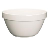 KitchenCraft Stoneware Pudding Basin, 1.5L in White Kitchencraft White
