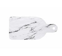 KitchenCraft "We Love Summer Melamine Marble-Effect Food Serving Platter, 34.5 x 16.5 cm (13.5" x 6.5")