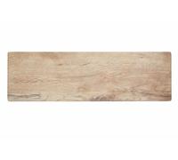 KitchenCraft Summer Rectangular Melamine Wood-Effect Serving Platter - Brown - Melamine - Serving Platter
