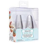 KitchenCraft Sweetly Does It 9 Piece Reusable Piping Bag and Nozzles Set