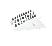KitchenCraft Sweetly Does It Piping Bag and Nozzles, Gift Boxed, Value 28 Piece Icing Set