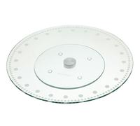KitchenCraft Sweetly Does It Revolving Glass Cake Stand - Clear - Glass - Cake Stand