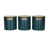 Kitchencraft 3-Piece Tea, Coffee And Sugar Canister Set