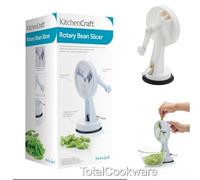 KitchenCraft Traditional Style Rotary Bean Slicer