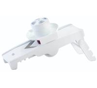 KitchenCraft 'V' Shaped Super Slicer with Five Blades and Storage Box - White - Plastic - Vegetable Gadget