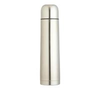KitchenCraft Vacuum Flask - Silver - Stainless Steel - Travel Mug