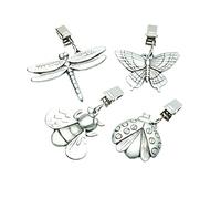 KitchenCraft Set of 4 Solid Pewter Table Cloth Weights