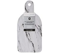 KitchenCraft "We Love Summer Melamine Marble-Effect Food Serving Platter, 34.5 x 16.5 cm (13.5" x 6.5")