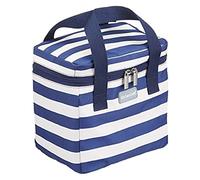 Lulworth Nautical-Striped Small Cool Bag Kitchencraft Blue One Size
