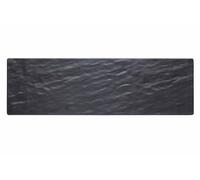 Kitchencraft "we Love Summer" Rectangular Melamine Slate-Effect Food Serving Platter