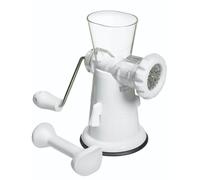 KitchenCraft White Plastic Mincer With Suction Clamp Kitchencraft Multicolor
