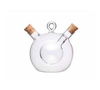 KitchenCraft World of Flavours Italian Dual Oil and Vinegar Bottle 70ml
