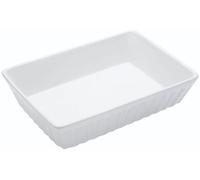 Kitchen Craft KCLDISHMED Italian Collection Lasagne Baking Dish, 30cm, White