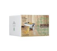KitchenCraft World of Flavours Italian Pasta Machine - Silver - Stainless Steel - Pasta Making